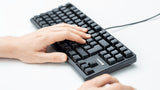 CHERRY G80-3000N RGB TKL tastatur Universel USB QWERTZ Tysk Sort