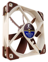 Noctua NF-S12A FLX Computerkølesystem Computerkabinet Ventilator 12 cm Brun