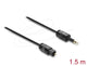 DeLOCK 88065 lydkabel 1,5 m Toslink Mini-TOSLINK Sort