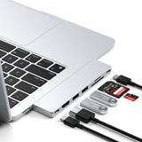 Satechi ST-HUCPHSS dockingstation Docking USB 3.2 Gen 2 (3.1 Gen 2) Type-C Sølv
