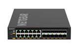 NETGEAR M4350-12X12F Administreret L3 10G Ethernet (100/1000/10000) 1U Sort