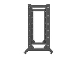 Lanberg OR01-6827-B stativ 27U Fritstående reol Sort