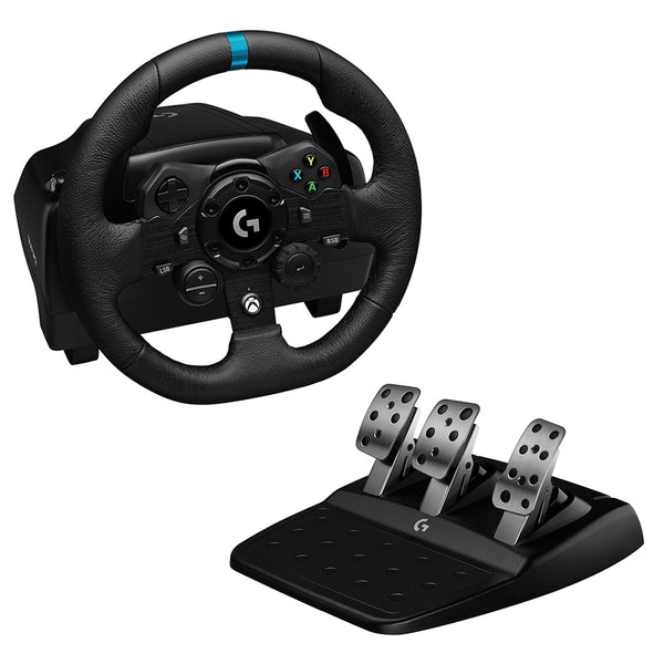 Logitech G G923 Sort USB 2.0 Rat + Pedaler Analog/digital PC, Xbox One, Xbox Series S, Xbox Series X