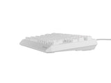 GENESIS Thor 230 TKL White Outemu Brown tastatur Spil USB + RF Wireless + Bluetooth QWERTY Hvid