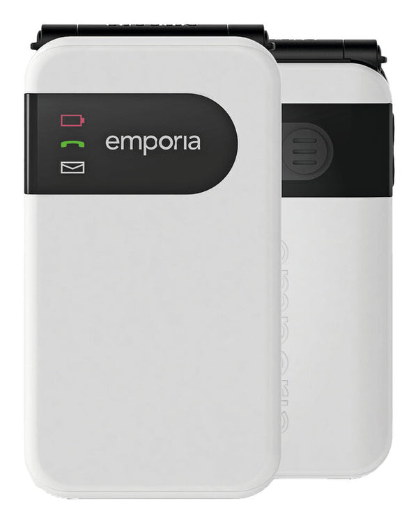 Emporia SIMPLICITYglam 7,11 cm (2.8") 106 g Hvid Senior telefon