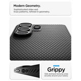 Spigen Liquid Air mobiltelefon etui 17,5 cm (6.9") Cover Sort