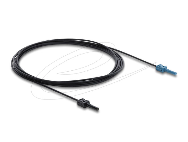 DeLOCK 91026 fiber adapter 1 stk Sort, Blå