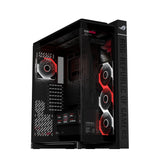 ASUS ROG CRONOX GR801 CURVE TG ARGB BLACK Midi Tower Sort