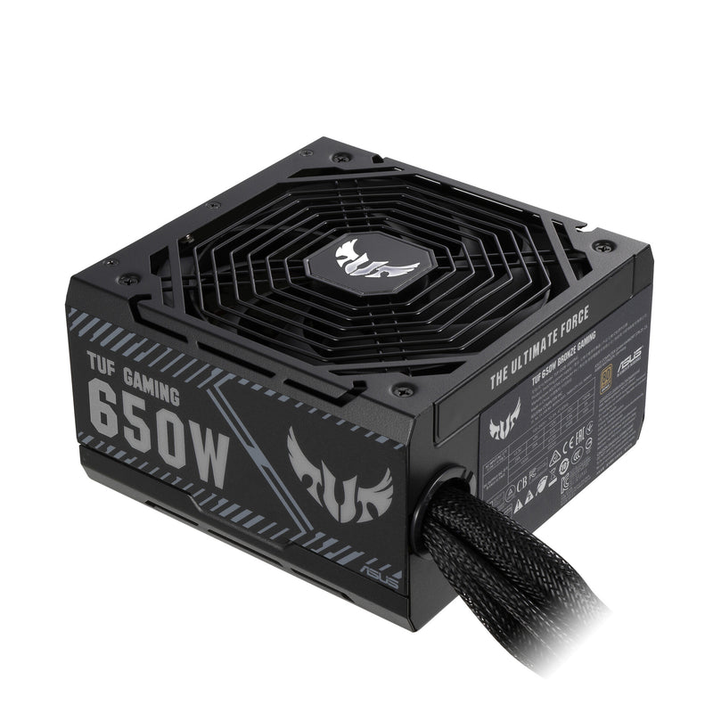ASUS TUF-GAMING-650B enhed til strømforsyning 650 W 20+4 pin ATX ATX Sort