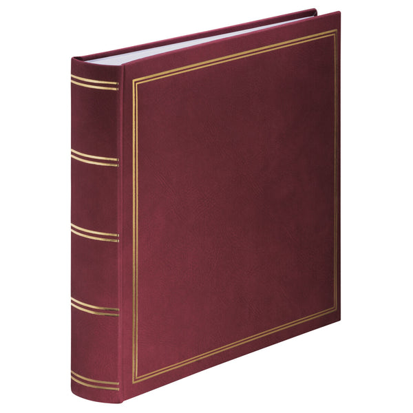 Hama London fotoalbum og arkbeskyttelse Bourgogne, Rød 80 ark 10 x 15 Etuibinding