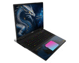 MSI Titan 18 HX Dragon Edition Draco Epic A2WJ-1218DE Intel Core Ultra 9 290HX Plus Laptop 45,7 cm (18") UHD+ 96 GB DDR5-SDRAM 4 TB SSD NVIDIA GeForce RTX 5090 Laptop GPU Wi-Fi 7 (802.11be) Windows 11 Home Sort Tysk