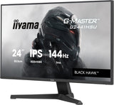 iiyama G2441HSU-B1 computerskærm 60,5 cm (23.8") 1920 x 1080 pixel Fuld HD LED Sort