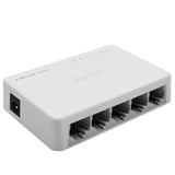 Qoltec 52247 netværksswitch Ikke administreret Hvid