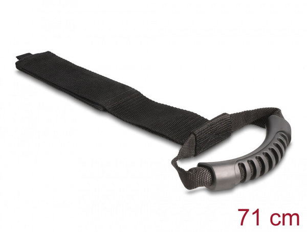 DeLOCK 19590 velcro lynlås Nylon Sort 2 stk