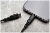 FIXED FIXDLS-CC2-BK USB-kabel USB 2.0 2 m USB C 4,8 Gbit/sek. Sort