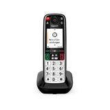 Gigaset EASY 500 Analog/DECT-telefon Nummervisning Sort, Sølv