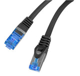 Lanberg PCF6A-10CC netværkskabel Sort 0,5 m Cat6a S/FTP (S-STP)