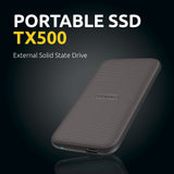 Intenso TX500 2 TB USB Type-C 3.2 Gen 2 (3.1 Gen 2) Brun