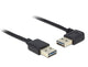 DeLOCK 85176 USB-kabel USB 2.0 0,5 m USB A 0,48 Gbit/sek. Sort