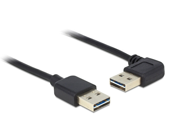 DeLOCK 85176 USB-kabel USB 2.0 0,5 m USB A 0,48 Gbit/sek. Sort