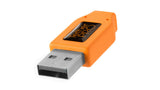 Tether Tools CUCRT02-ORG USB-kabel USB 3.2 Gen 1 (3.1 Gen 1) 0,5 m USB A USB C 5 Gbit/sek. Orange