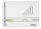 Aristo AR70332 tegnetavle A3 (297x420 mm) Grå, Transparent, Hvid, Gul