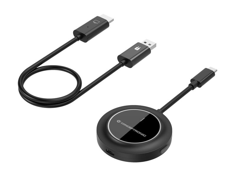 Conceptronic ATHERIC01B trådløst skærmkort HDMI/USB Full HD Dongle