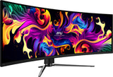 MSI MPG 491CQP QD-OLED computerskærm 124,5 cm (49") 5120 x 1440 pixel Dual WQHD Sort
