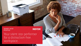 Xerox B230, A4, 34 sider/min, trådløs dupleksprinter PCL5e/6, 2 magasiner, i alt 251 ark
