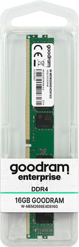 Goodram W-MEM2666E4D816G hukommelsesmodul 16 GB 1 x 16 GB DDR4 288-pin DIMM Fejlkorrigerende kode