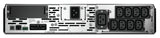 APC Smart-UPS UPS-enhed Interaktivt indgangsstik 3 kVA 2700 W 9 AC stikkontakt(er)