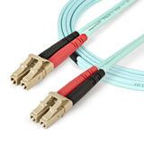 StarTech.com 450FBLCLC2 InfiniBand og fiberoptisk kabel 2 m LC Turkisfarve