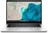 HP Elite c640 G3 Intel® Core™ i5 i5-1245U Chromebook 35,6 cm (14") Fuld HD 16 GB LPDDR4x-SDRAM 256 GB SSD Wi-Fi 6 (802.11ax) ChromeOS Sølv