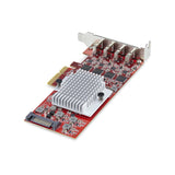 StarTech.com P10Q4C-USB-CARD-LP interface-kort/adapter Intern USB 3.2 Gen 2 (3.1 Gen 2)