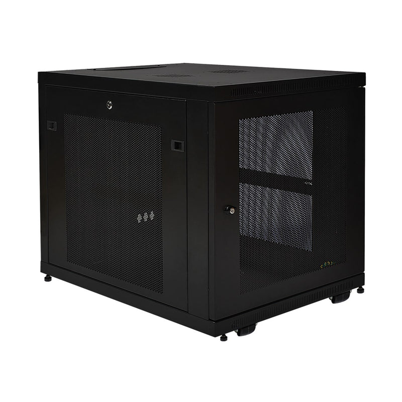Tripp Lite SR12UB stativ 12U Fritstående reol Sort