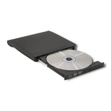 Qoltec 51857 optisk diskdrev DVD-RW Sort
