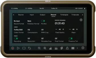 Atomos Ninja ULTRA 13,2 cm (5.2") 1920 x 1080 pixel Berøringsskærm