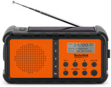 TechniSat TECHNIRADIO SOLAR 2 Bærbar Analog & digital Sort, Orange