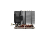 Inter-Tech J-12 Processor Luftkøler 8 cm Sort, Sølv 1 stk