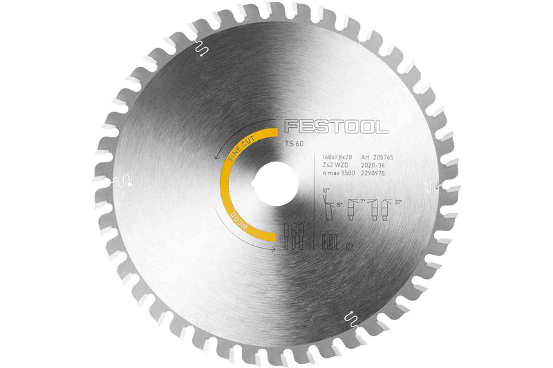 Festool WOOD FINE CUT HW rundsavklinge 16,8 cm 1 stk