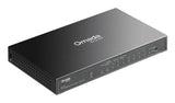 TP-Link Omada ES210GP netværksswitch Administreret L2 Gigabit Ethernet (10/100/1000) Strøm over Ethernet (PoE) DIN rail Sort