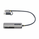 StarTech.com FCREADMICRO3V2 kortlæser USB 3.2 Gen 1 (3.1 Gen 1) Type-C Grå