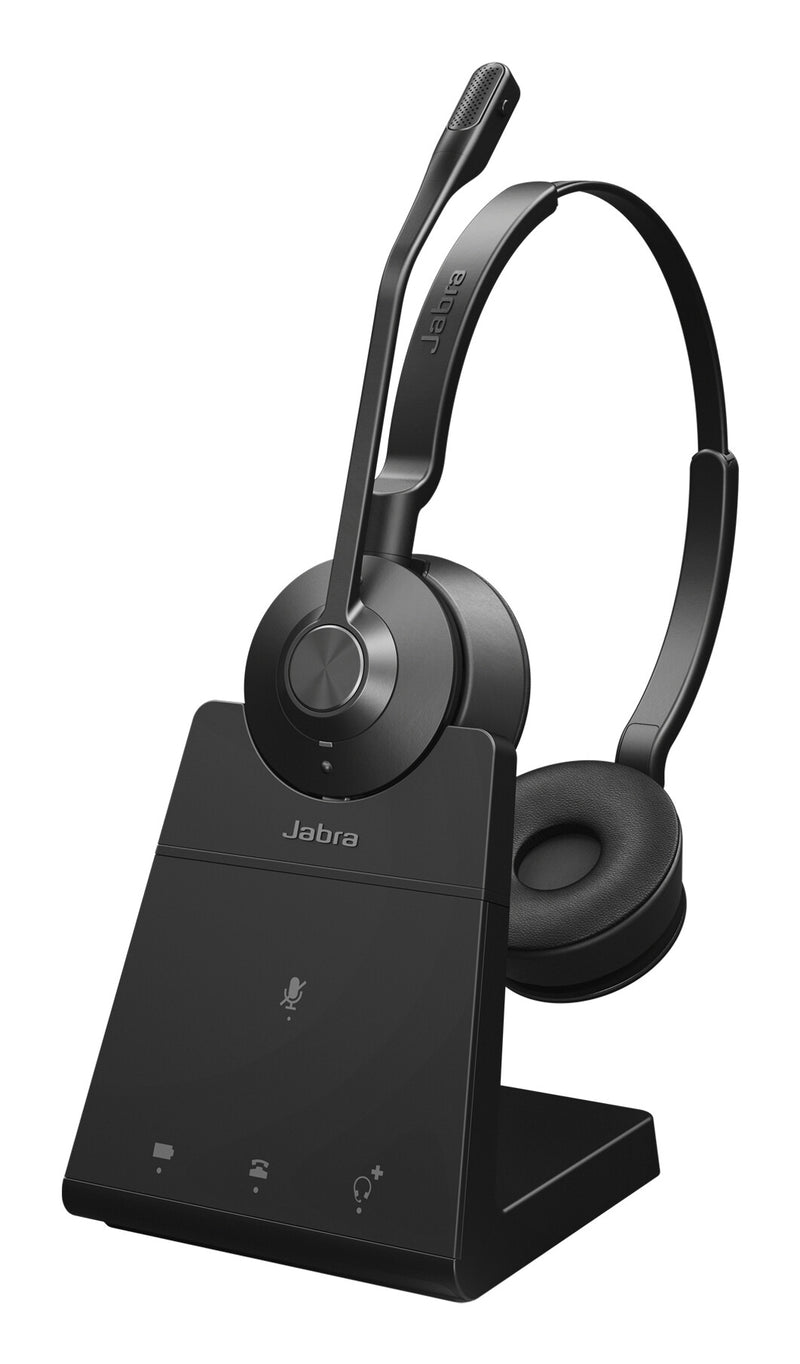Jabra Engage 45 SE Headset Trådløs Kontor/Callcenter Sort