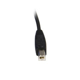 StarTech.com SVUSB2N1_6 KVM-kabel Sort 1,8 m