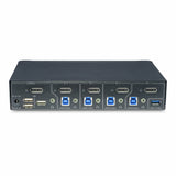 StarTech.com P4AD122-KVM-SWITCH KVM Switch Stativ-montering Sort