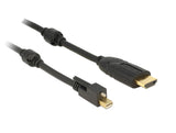DeLOCK 83730 videokabel adapter 2 m Mini DisplayPort HDMI Sort