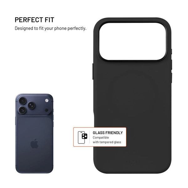 FIXED MagFlow mobiltelefon etui 17,5 cm (6.9") Cover Sort