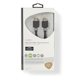 Nedis CVBW34000AT30 HDMI-kabel 3 m HDMI Type A (Standard) Anthracit