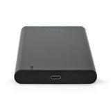 Nedis HDDE25410BK drevkabinet HDD kabinet Sort 2.5"