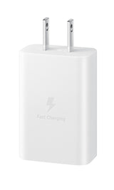 Samsung EP-T1510NWEGEU oplader til mobil enhed Universel Hvid Vekselstrøm Hurtig opladning Indendørs